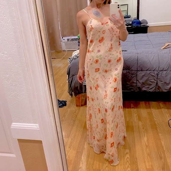 🧚🏾‍♀️🧚‍♂️ Fairy-Core full length maxi dress  size 4-6 - Picture 6 of 9